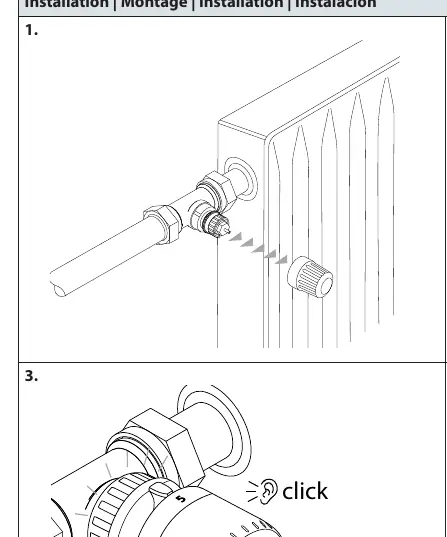 Installation steps 1-3