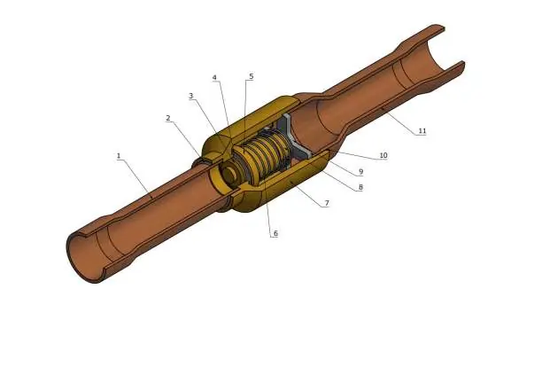 Exploded view of the NRV 10s H