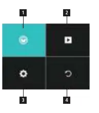 Menu navigation and mode selection