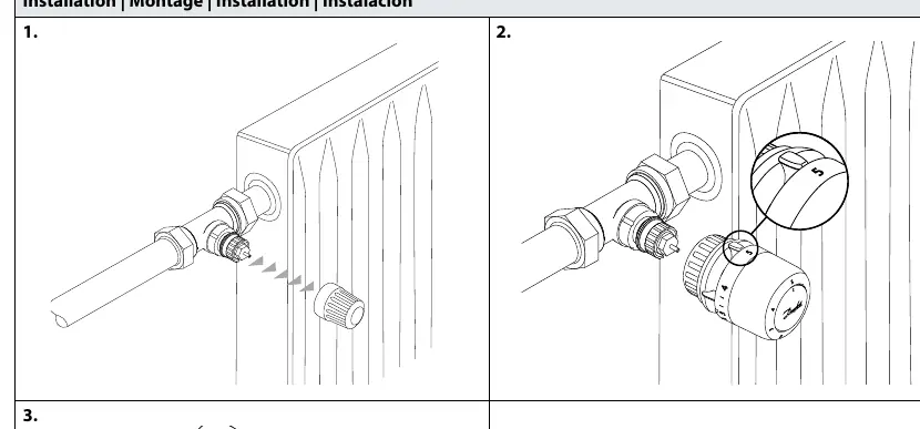 Step-by-step click-on installation procedure