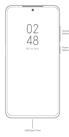 Redmi Note 10S button and port layout