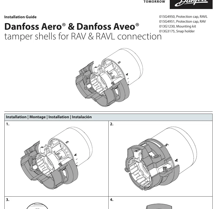 Installation diagram from the manual