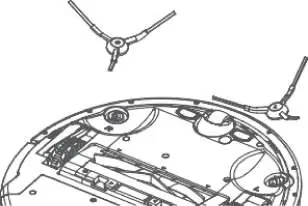 Side brush installation