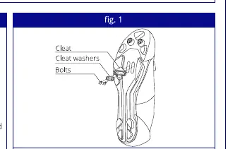 Cleat assembly components