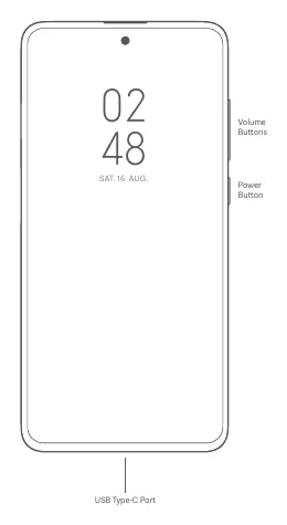 Mi 10T Lite button and port layout