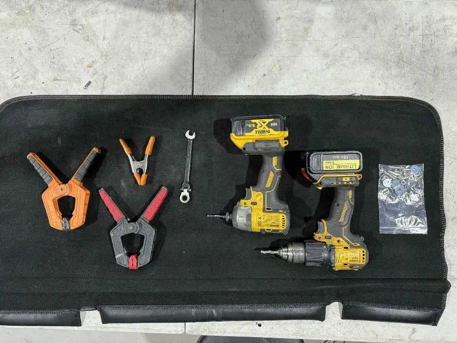 Required tools for installation