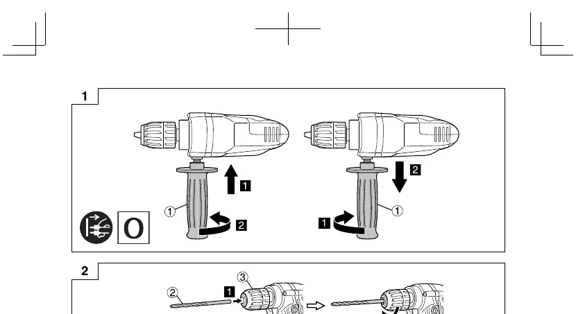 Fixing and removing side handle