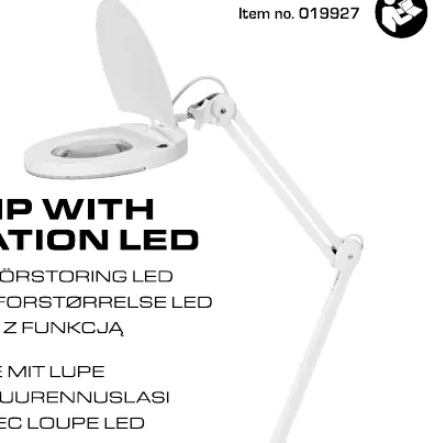Anslut Work Lamp with Magnification LED