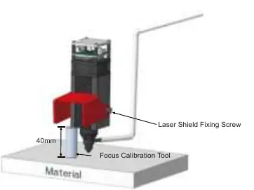 Using the focus calibration tool.