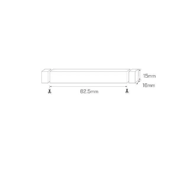 Cutting diagram for Neonflex