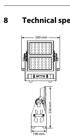 Device dimensions