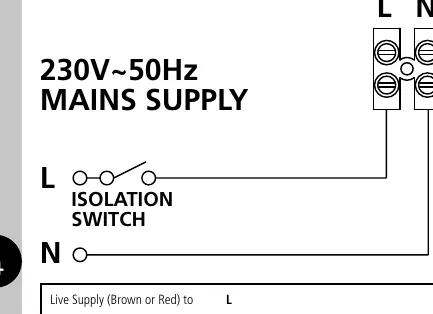 Wiring connection diagram