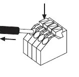 Releasing wiring
