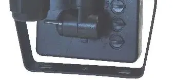Sensor adjustment knobs (SENS, TIME, LUX)