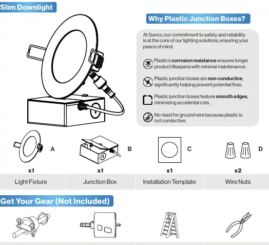 Included components