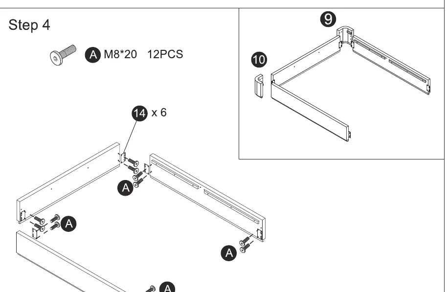 Step 4: Frame assembly