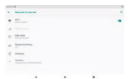 Wi-Fi connection settings