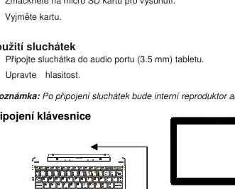 Connecting the keyboard
