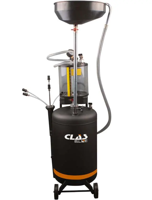 CLAS HU 0189NBL 70L Mixed Waste Oil Drainer