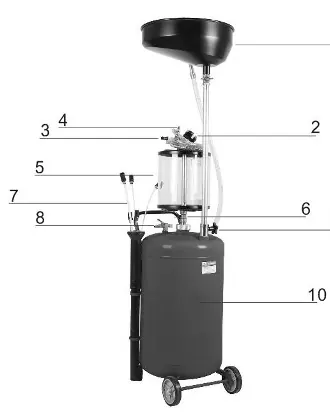 Component identification diagram