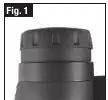 Eyecup in 'Up' position