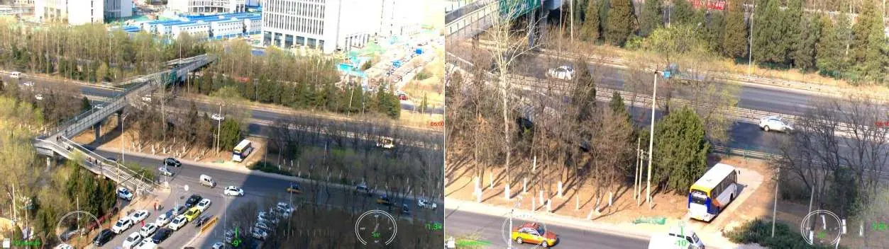 Visible light zoom demonstration