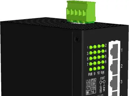 Front panel layout