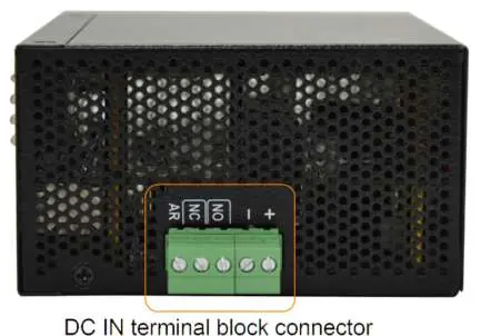 DC power terminal block