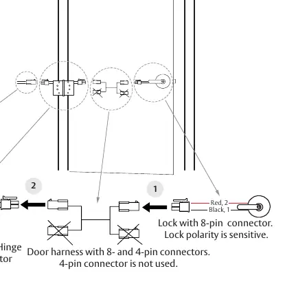 Wiring harness installation diagram.