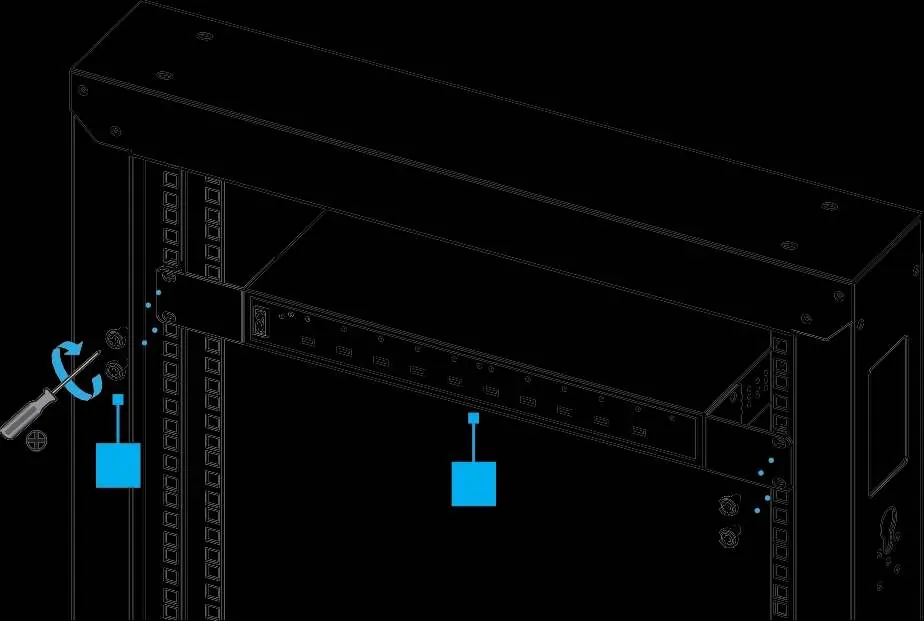Rack mounting installation procedure