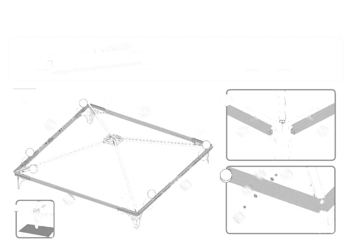 Frame assembly step 6