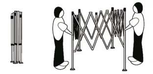 Opening the frame