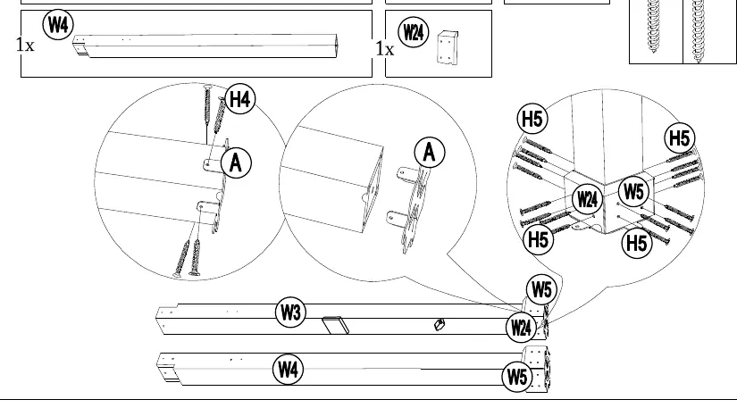 Step 1: Base assembly