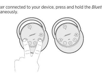 Manual pairing for Party mode.