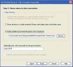 Device selection wizard