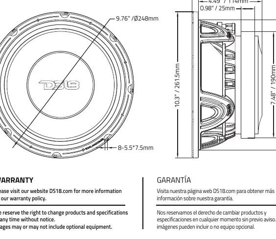 Detailed mounting dimensions and cutout requirements.