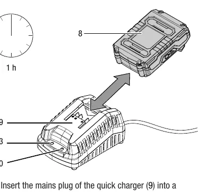 Charging the battery