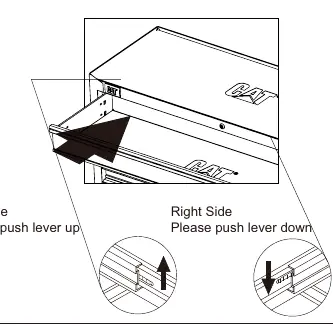 Drawer removal mechanism
