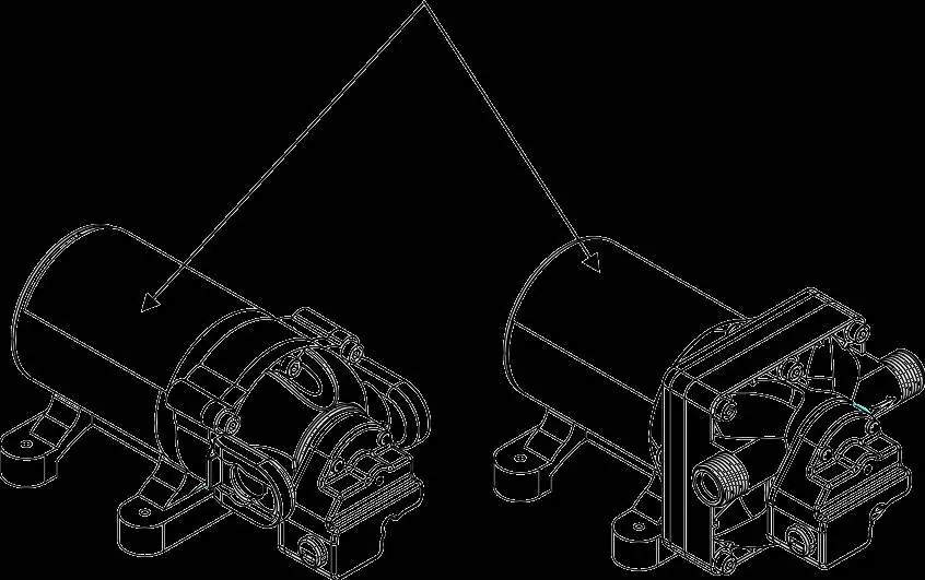 Product overview of the 7.6LPM and 11.4LPM pump models.