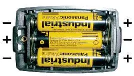 Battery polarity