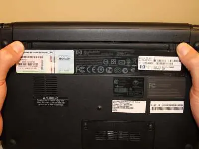 Removing the battery