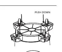 Caster installation