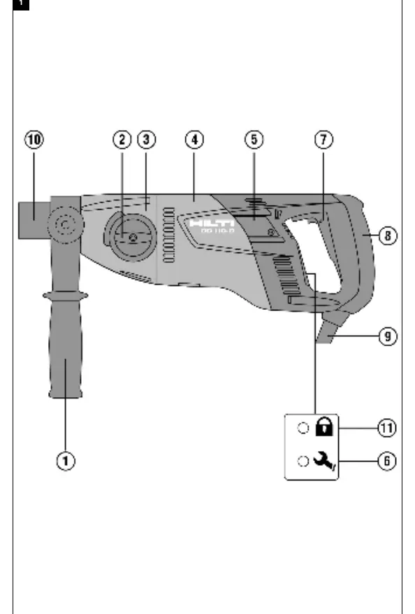Product overview of the Hilti DD 110-D