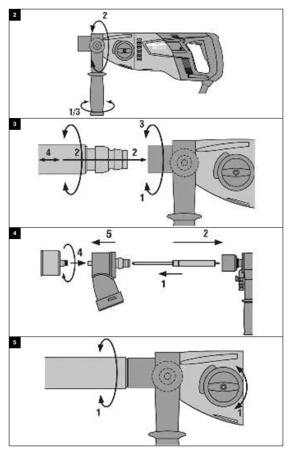 Assembly and setup procedures