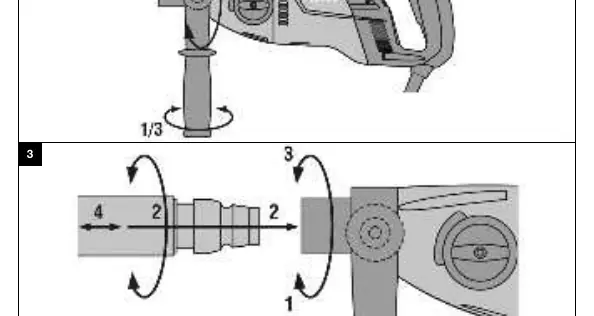 Fitting the core bit