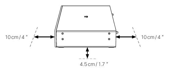 Ventilation clearance requirements