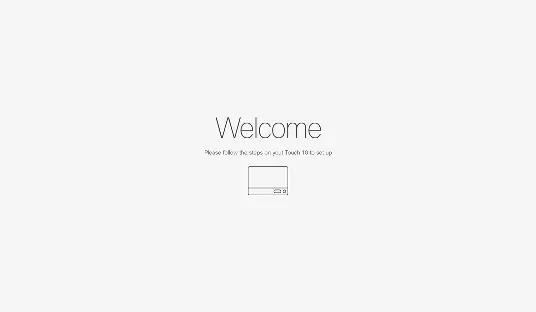 Follow the on-screen setup instructions on your Touch 10 controller.