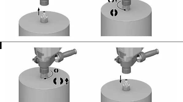 Fitting the core bit