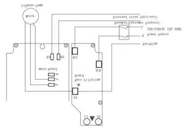 1-ph pump connection diagram