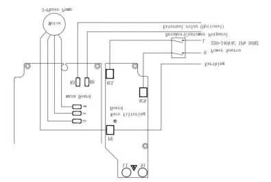 3-ph pump connection diagram